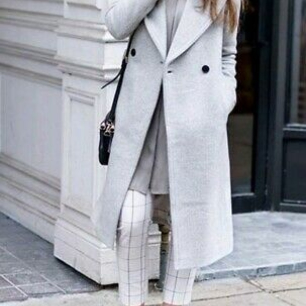 NWT Club Monaco Daylina Coat Grey M - Picture 3 of 8